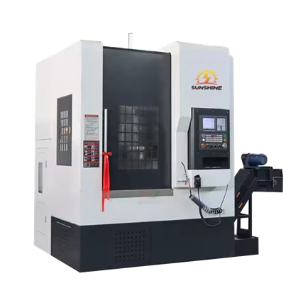 CNC verticale draaibank machinale motorbehuizing