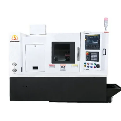 Schuine bed versnellingsbak Precisiebewerking CNC-draaibank