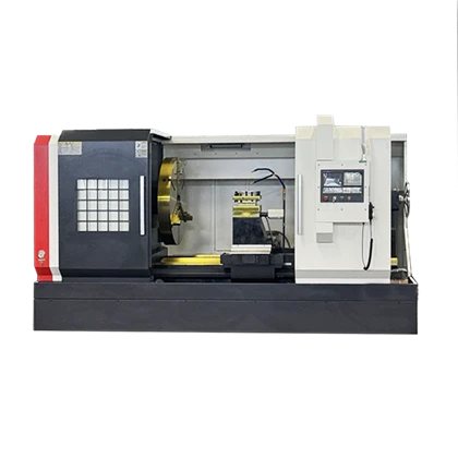 Horizontale volautomatische CNC-draaibank met gehard rail